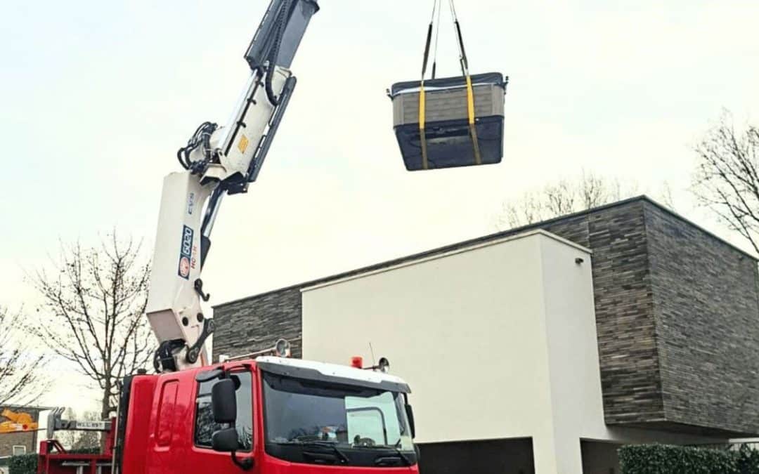 Spa of jacuzzi verhuizen