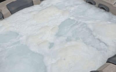 Jacuzzi water schuimt?